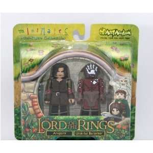   Collectible Figure   Aragorn and Uruk hai Berzerker Toys & Games