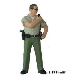     Single Sheriff Dave Figure (scale 118, Green) Toys & Games