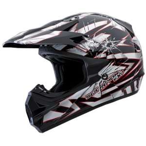  Scorpion Impact VX 24 MotoX Motorcycle Helmet   Red 