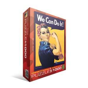  Rosie The Riveter 1000 Piece Puzzle Toys & Games