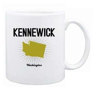 New  Kennewick Usa State   Star Light  Washington  Mug Usa City 