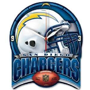  San Diego Chargers NFL High Definition Clock Sports 