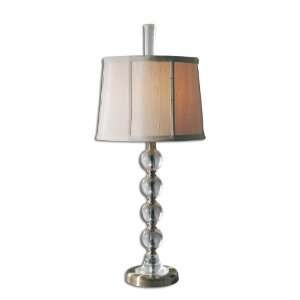 Uttermost 29.3 Inch Empress Clear Table Lamp In Transparent Spheres w 
