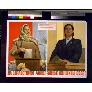   Voting  Russia (Federation)  1950,women,Soviet Union