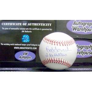  Bob Forsch Signed Baseball   Autographed Baseballs: Sports 