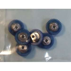  Red Fox   35 Tooth, 64 Pitch, 3/32 Axle Plastic Spur Gear 