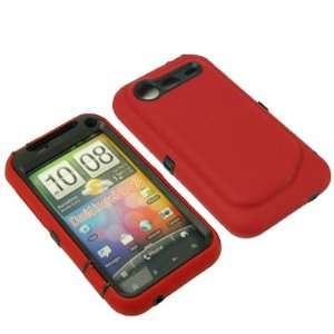   Shell Cover Snap On Case for Verizon HTC Droid Incredible 2 6350  Red