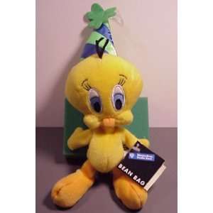    Warner Bros. Bean Bag Plush Tweety Bird Birthday: Toys & Games