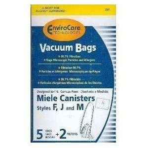 Type F/M/J Miele Vacuum Cleaner Replacement Bag (5 Pack)  