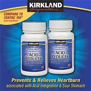 Kirkland Acid Reducer Ranitidine 150 mg 190 Tabs Zantac  