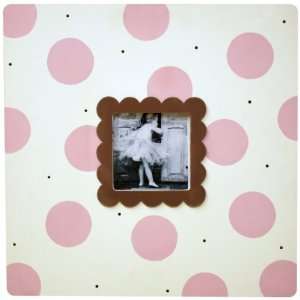  New Arrivals Large Wall Frame, Pink/Brown Baby