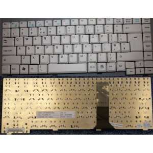  Advent 7017 White UK Replacement Laptop Keyboard (KEY192 