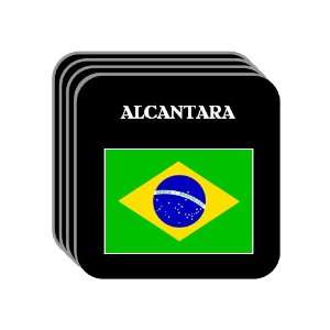 Brazil   ALCANTARA Set of 4 Mini Mousepad Coasters
