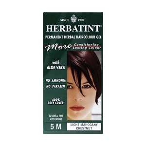  Herbatint Herbal Haircolor Permanent Gel 5M Light Mahogany 