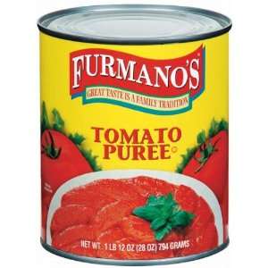 Furmanos Tomato Puree   12 Pack Grocery & Gourmet Food