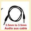 5mm to 3.5mm Audio aux cable for  mp4 3.5mm jack  