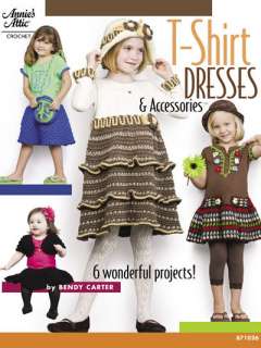 Crochet Pattern Book T SHIRT DRESSES & ACCESSORIES  