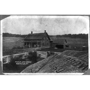  Home of John Brown,1859,North Elba,NY,Essex County