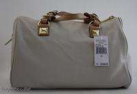 Michael KORS Large Vanilla Leather GRAYSON Satchel BAG $348  