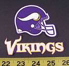 Minnesota Vikings NFL Team Fabric Iron On Appliques NO SEW Shirt Logo 