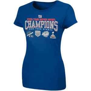 NY Giants Super Bowl XLVI Champions T Shirt  