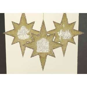  Club Pack of 12 Assorted Nativity Star Christmas Ornaments 