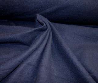 New Navy Blue Knit Fleece Poly Fabric BEAUTIFUL  