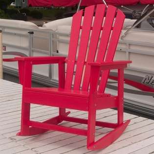   Furniture Recycled Plastic South Beach Rocking Chair at 