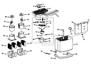 KENMORE Humidifier Humidifier Parts  Model 758154140 