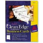 SHOPZEUS Avery Clean Edge Laser Business Cards