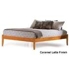 Atlantic Furniture Concord Eco Friendly Full Platform Bed Frame w/NO 