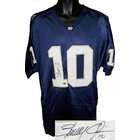 Athlon Sports Collectibles Brady Quinn signed Notre Dame Authentic 