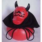Kingsley Red Devil Rubber Ducky, with Black Fabric Cape