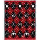 Pure Country Weavers University of Georgia Mascot Plaid Throw and Red