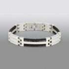Mens Stainless Steel Cable Bracelet