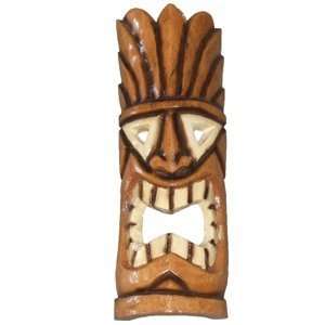  Tiki Mask 12in Tall w/ Color: Home & Kitchen