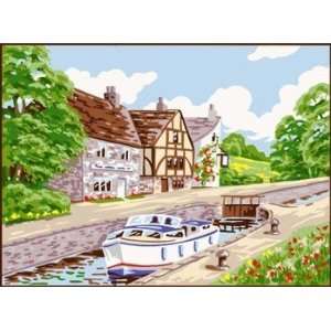  Country Lock   Needlepoint Kit Arts, Crafts & Sewing