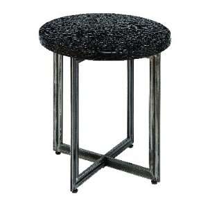  Attractive Metal Wood Leatherette Table: Furniture & Decor