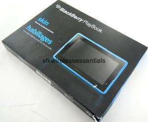   Authentic Blackberry Blue Silicone/Gel Skin Sleeve Case for Playbook
