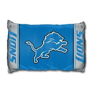 Detroit Lions NFL Pillow Case 20 X 30  Sports & Outdoors