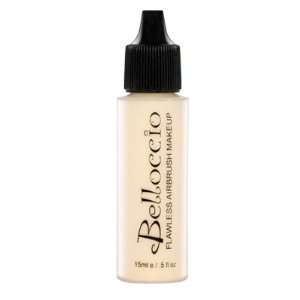 Belloccio Makeup Foundation Shade Half Ounce Blanc  Light with Yellow 