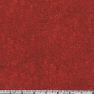  45 Wide Jinny Beyer Palette 2007/2008 Foliage Red Fabric 