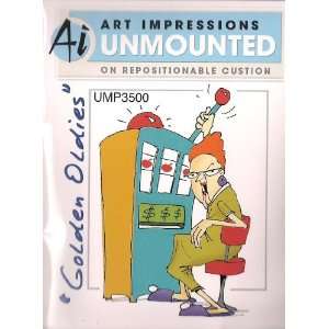  Slots Jean Oldies Rubber Stamp // Art Impressions: Arts 