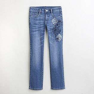   Floral Embroidered Jeans  Canyon River Blues Clothing Girls Bottoms