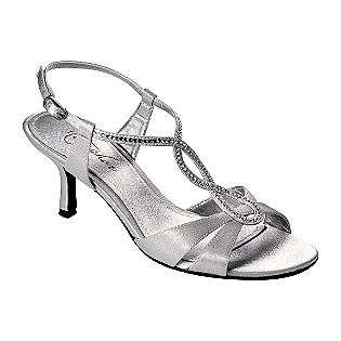   Grace T Strap   Silver  Metaphor Shoes Womens Evening & Wedding