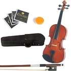   Solid Wood Viola Hard Case, Bow, Rosin, Bridge And Extra Strings