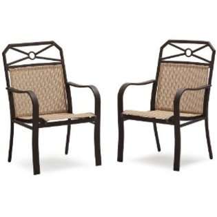 Strathwood Rawley Sling Chair, Set of 2, Striped 