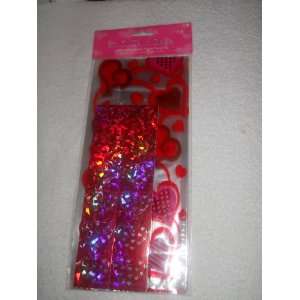   30 CT. CELLO BAGS WITH HOLOGRAPHIC TAG & TWIST TIE 