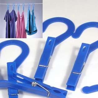 Household Essentials Clothes Pins Hang & Dry Hooked  18 Pack Hanger 