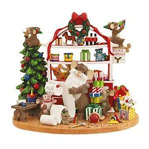  Santas Workshop Charming Tails? Figurine: Home & Kitchen